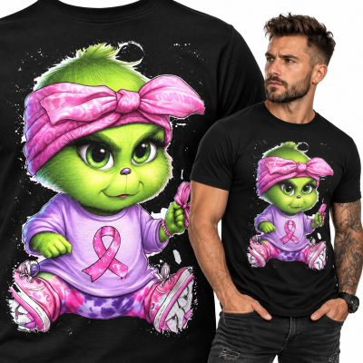KOSZULKA ŚWIĄTECZNA GRINCH BABY GIRL